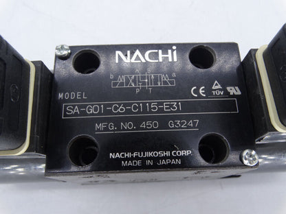 NACHI SA-G01-C6-C115-E31 VALVE - NACHI