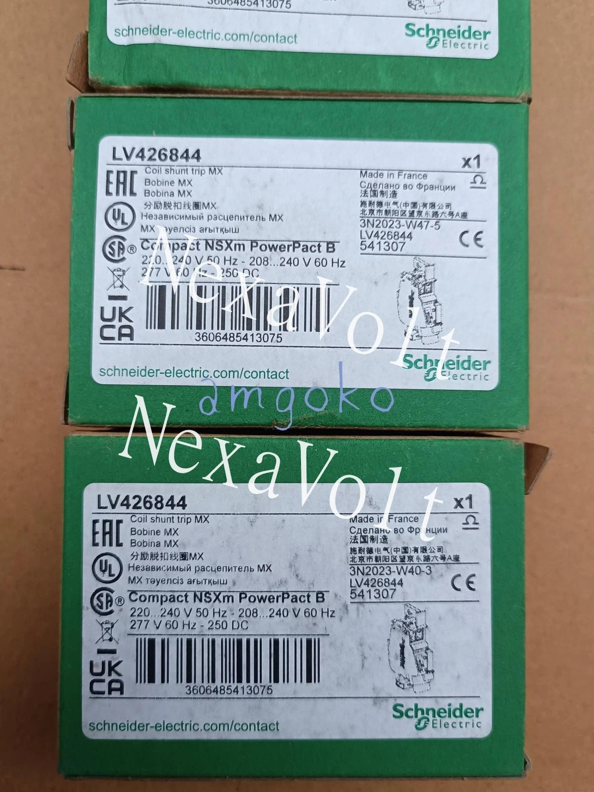 1PCS LV426844 coil shunt trip MX