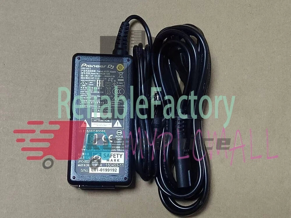1PC for DDJ-SR2 XDJ-RR DJ Controller Power Supply Charger 12V AC Adapter