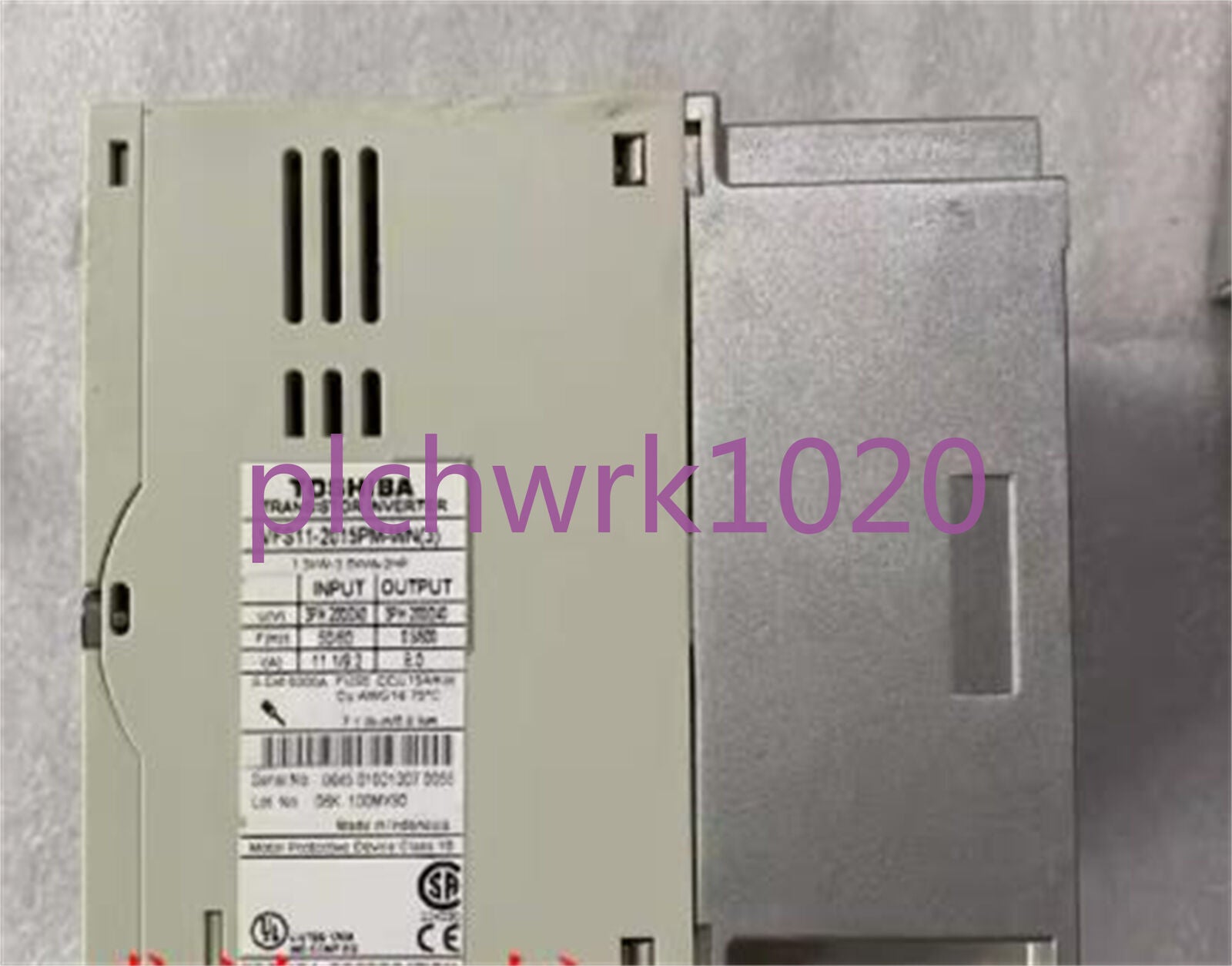 used 1PCS Toshiba Inverter VFS11-2015PM-WN(W3) 1.5KW 220V in good condition#HL - TOSHIBA