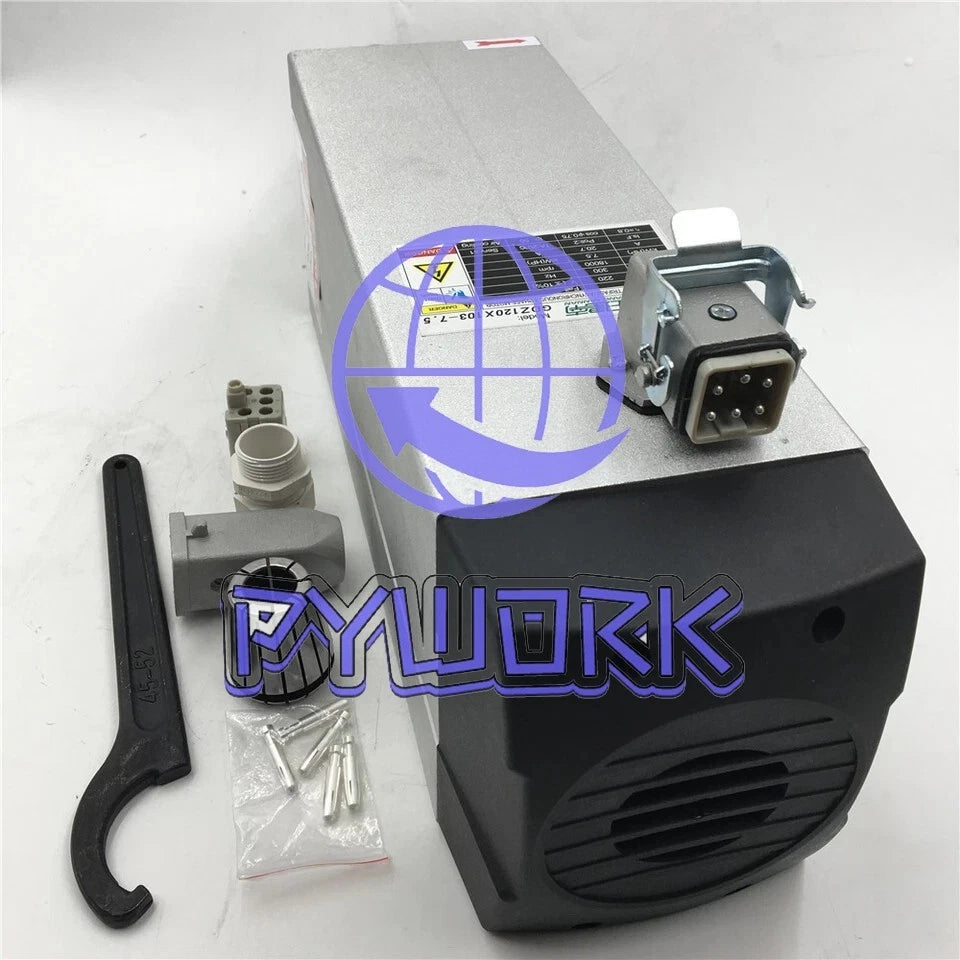 7.5KW ER32 Spindle Motor 380V Air-cooling 18000rpm High Speed Motor CNC Woodwork