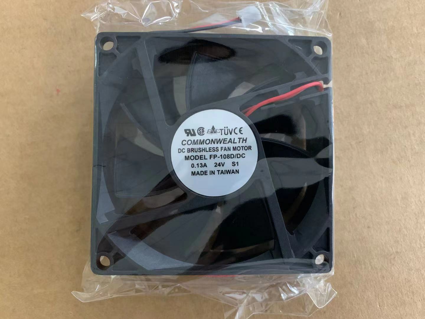 new 1PC COMMONWEALTH FP-108D/DC S1 8025 8CM 24V 0.13A inverter cooling fan
