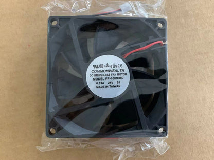 new 1PC COMMONWEALTH FP-108D/DC S1 8025 8CM 24V 0.13A inverter cooling fan