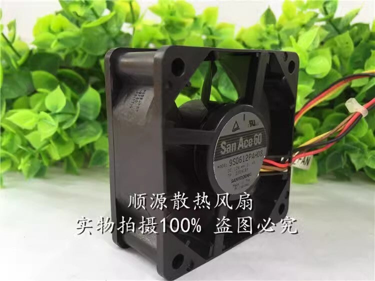 SANYO SAN ACE 60 9S0612P4H08 DC12V 60*60*25MM 4-Wire PWM Silent Cooling Fan