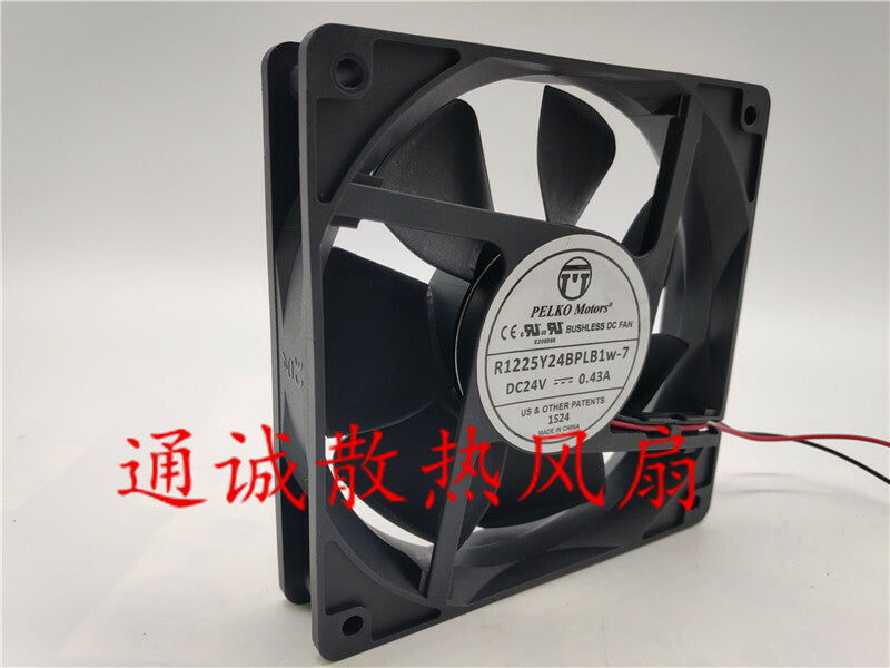 PELKO Motors R1225Y24BPLB1w-7 24V 0.43A 12025 inverter fan