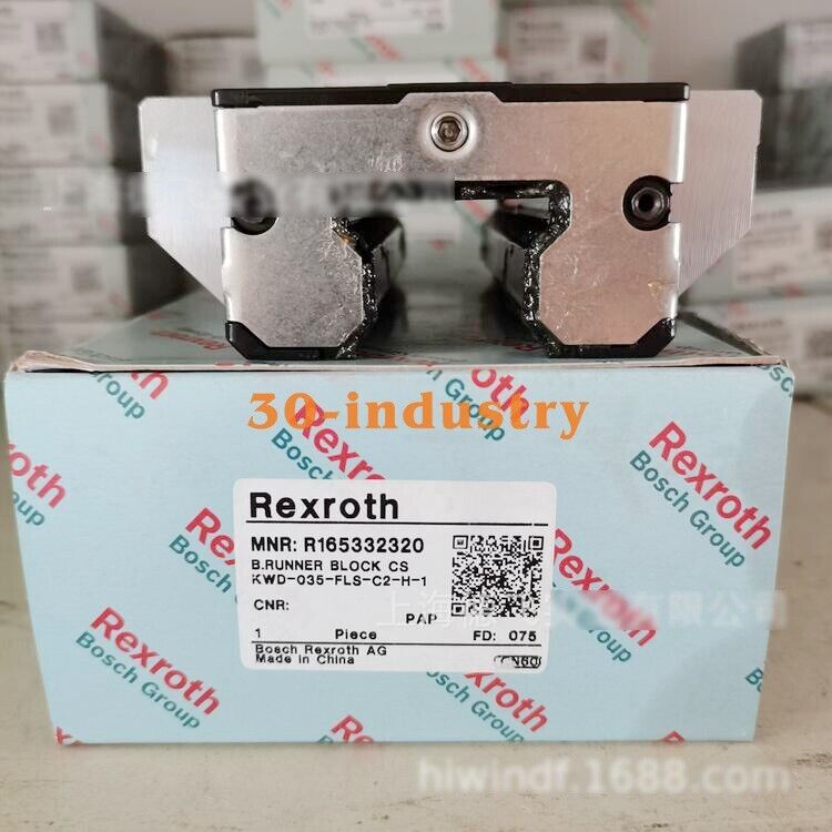 1Pcs Rexroth R165332320 Linear Guide Block - High Precision - REXROTH