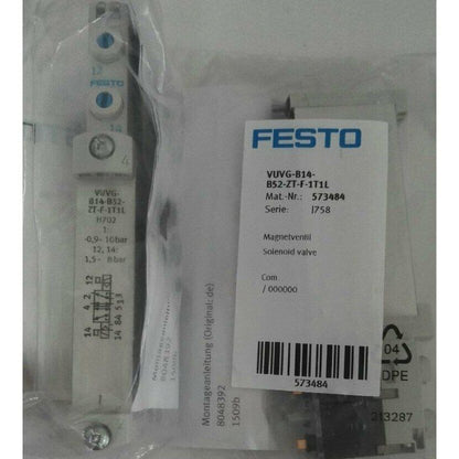 1PC FESTO Solenoid Valve VUVG-B14-B52-ZT-F-1T1L Fast - FESTO