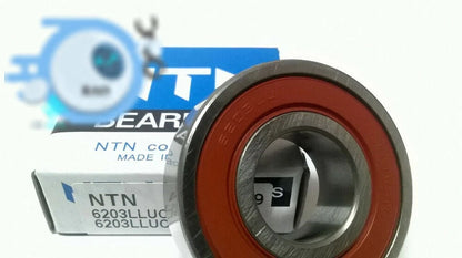 2PCS 6203 LU NTN Ball Bearing 17x40x12 mm deep groove ball bearing 6203 LLU~