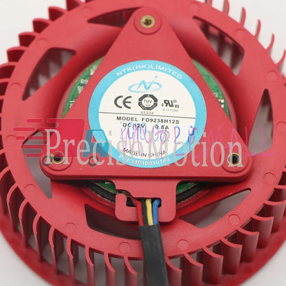 75Mm 4Pin FD9238H12S Fan For Video Card Ati Hd 5770 5850 6850 6970 ub (1PCS)
