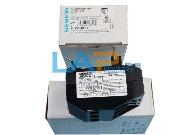 new 1PC FOR SIEMENS Overload Relay 3US5540-1J 6.3-10A 