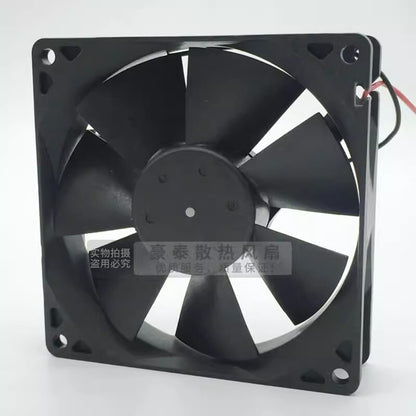 NIDEC D09T-12PS2 0111 9025 DC12V 0.26A 9CM 2-Wire Ball Cooling Fan