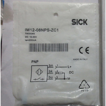 ONE SICK IM12-08NPS-ZC1 Photoelectric Switch - SICK