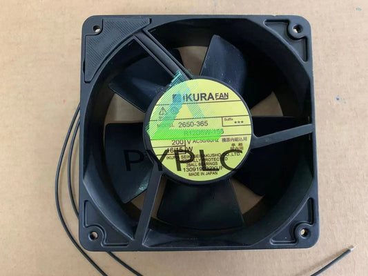 1Pcs IKURA 2650-365 R12D5W-155 16/15W high temperature resistant cooling fan