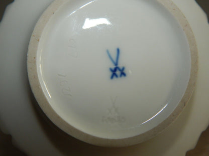used Porcelain MEISSEN Vase Art Deco - KOEED