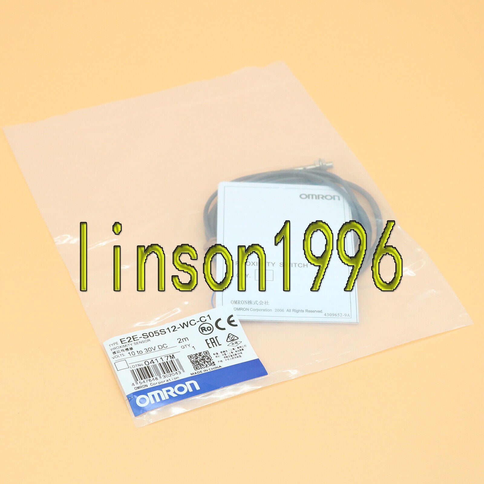 Omron E2E-S05S12-WC-C1 Proximity Switch - OMRON