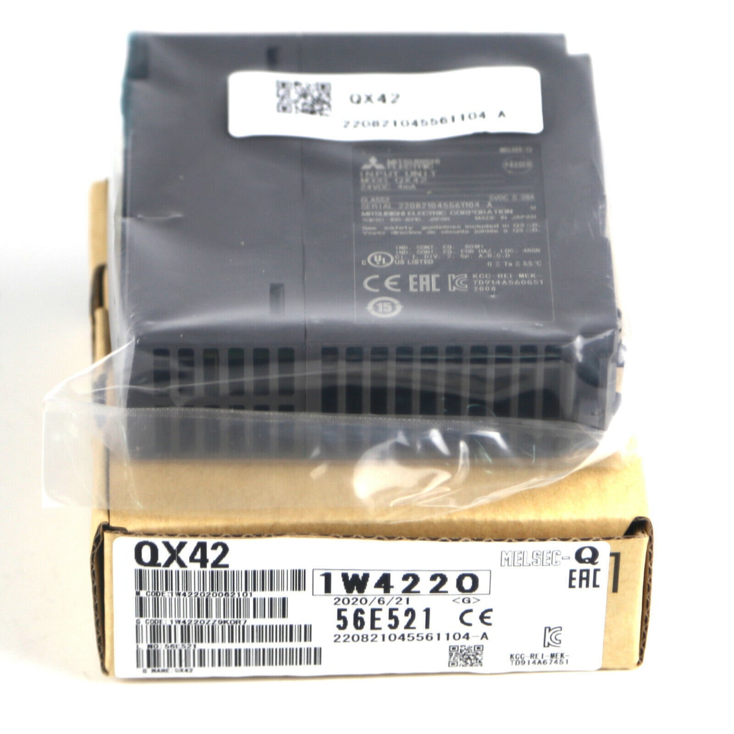 NEW Mitsubishi MELSEC-Q QX42 Compact PLC Input Module - 64 Points 24VDC - MITSUBISHI
