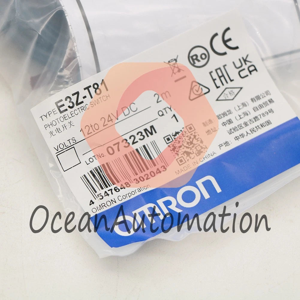 1PCS OMRON E3Z-T81 2M Photoelectric Switch