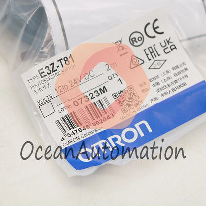 1PCS OMRON E3Z-T81 2M Photoelectric Switch