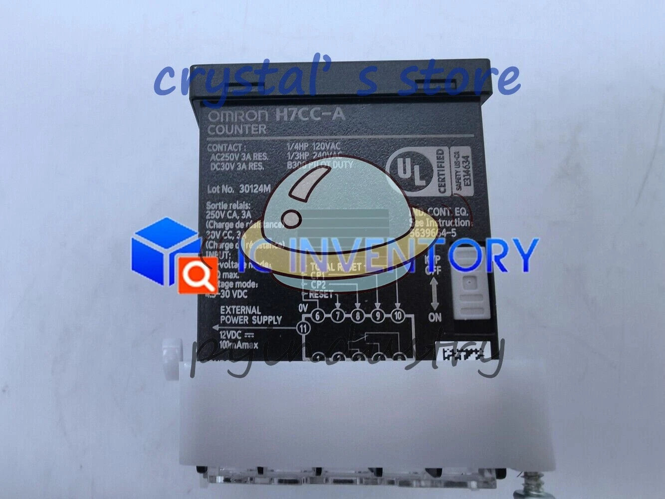 Omron H7CCA AC Voltage Digital Counter Precision Industrial Timing Device