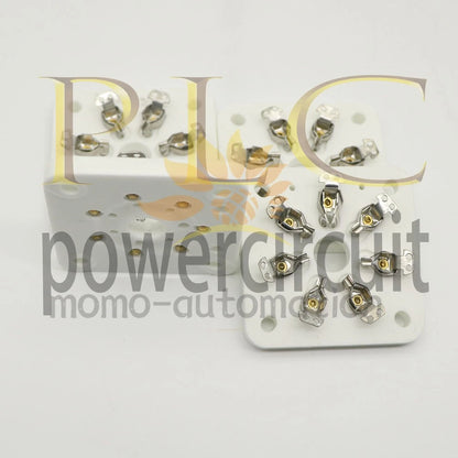 4PCS 7pin Ceramic vacuum tube socket Silver plate for 6C33 832 829 FU29 826