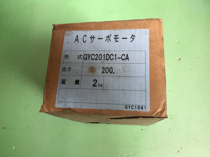 FUJI AC SERVO MOTOR GYC201DC1-CA GYC201DC1CA