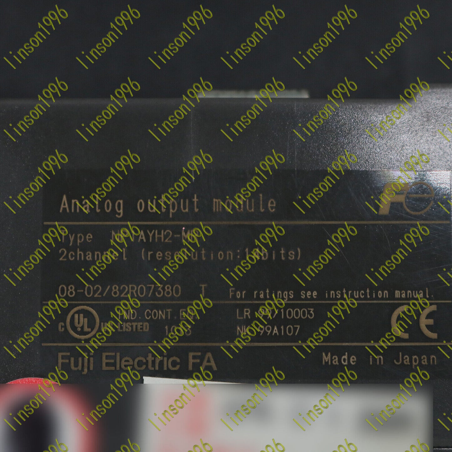 Used 1PC Fuji NP1AYH2-MR Analog Output Module Tested - FUJI