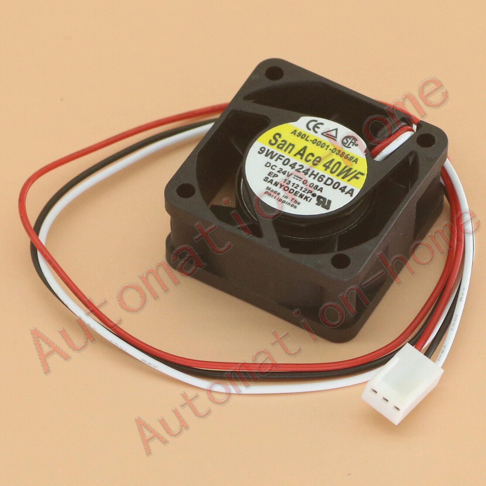 new  Sanyo A90L-0001-0385#A 9WF0424H6D04A DC24V 0.08A 3-Wire Cooling Sanyo