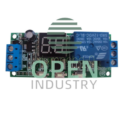 DC 12V Programmable Cycle Delay Turn on/off Timer Control Relay Switch Module M
