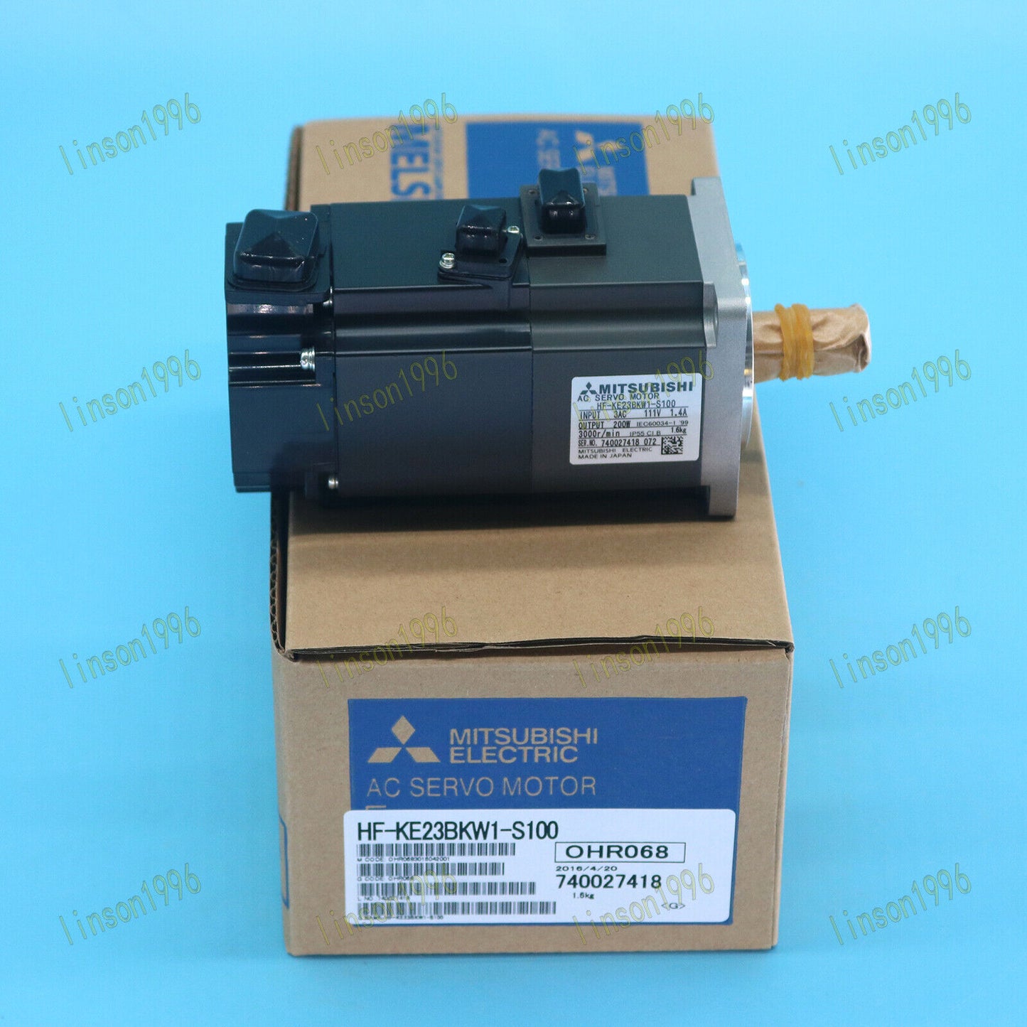 1PC HF-KE23BKW1-S100 Mitsubishi servo motor FAST SHIP - MITSUBISHI