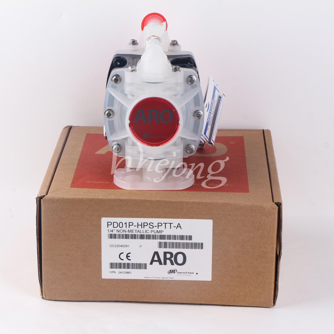 new 1PCS ARO INCH DOUBLE DIAPHRAGM PUMP PD01P-HPS-PTT-A - ARO INCH