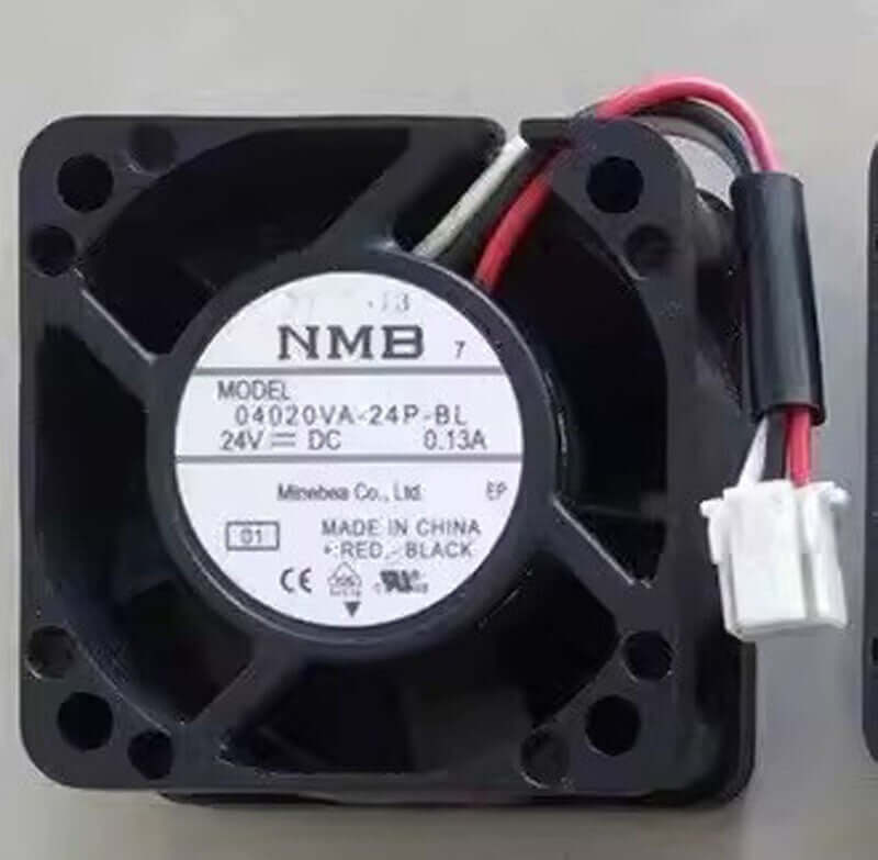 new NMB 04020VA-24P-BL DC24V 0.13A 3-Pin Silent Cooling Fan
