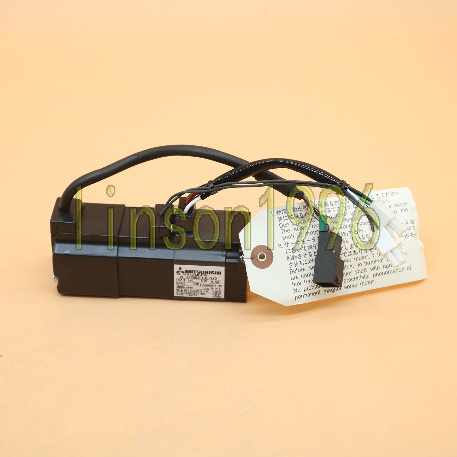 1PC Mitsubishi Servo Motor HC-KFS053E1BL-S20 - MITSUBISHI