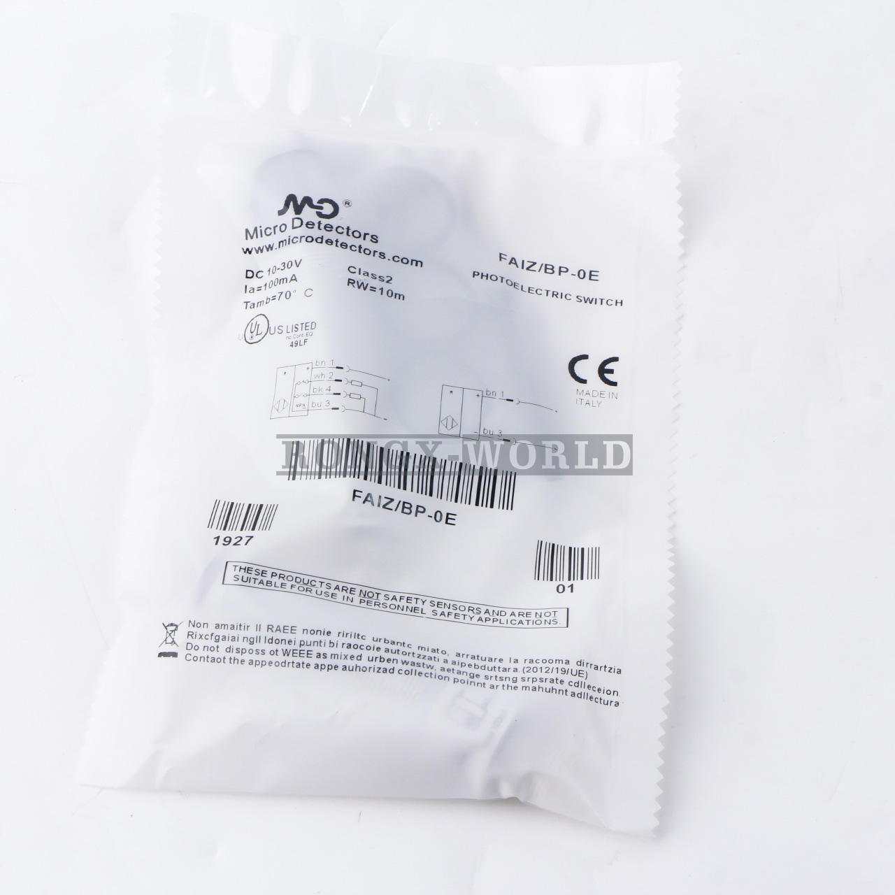 ONE Micro FAIZ-BP-0E Photoelectric Switch Sensor - ONE MICRO