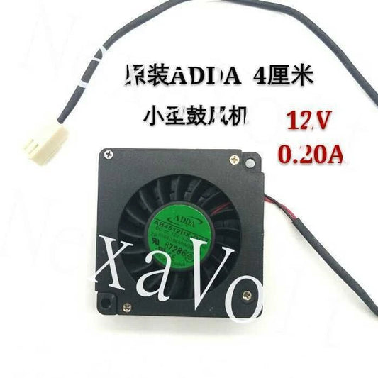 1 PCS ADDA Fan AB4512HX-GD7 DC 12V 0.2A 2 Pin 45*45*10mm