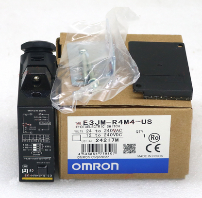 new 1PC In Box For Omron E3JM-R4M4-US Photoelectric Switch Sensor - OMRON