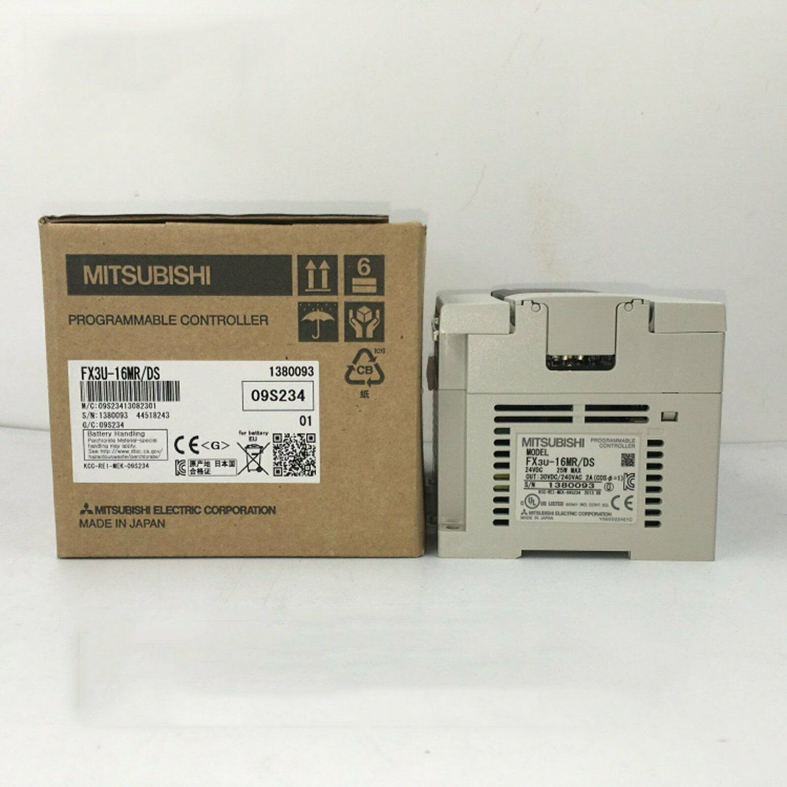Mitsubishi FX3U16MRDS Module Z - 1-Year Warranty - MITSUBISHI