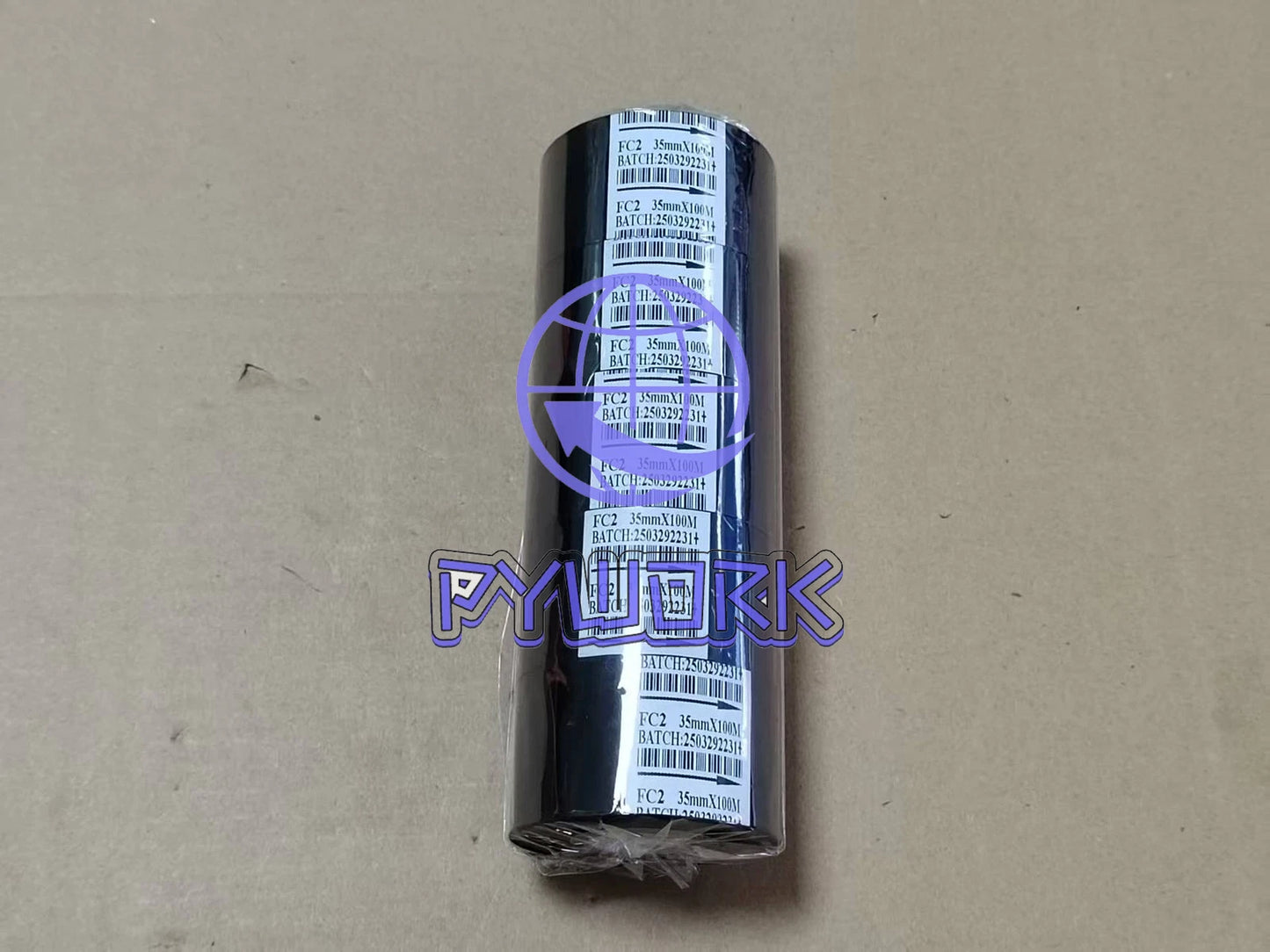 10Pcs/lot Black Hot Stamp Ribbon FC2 35mm x 100m For Coder Printer Machine