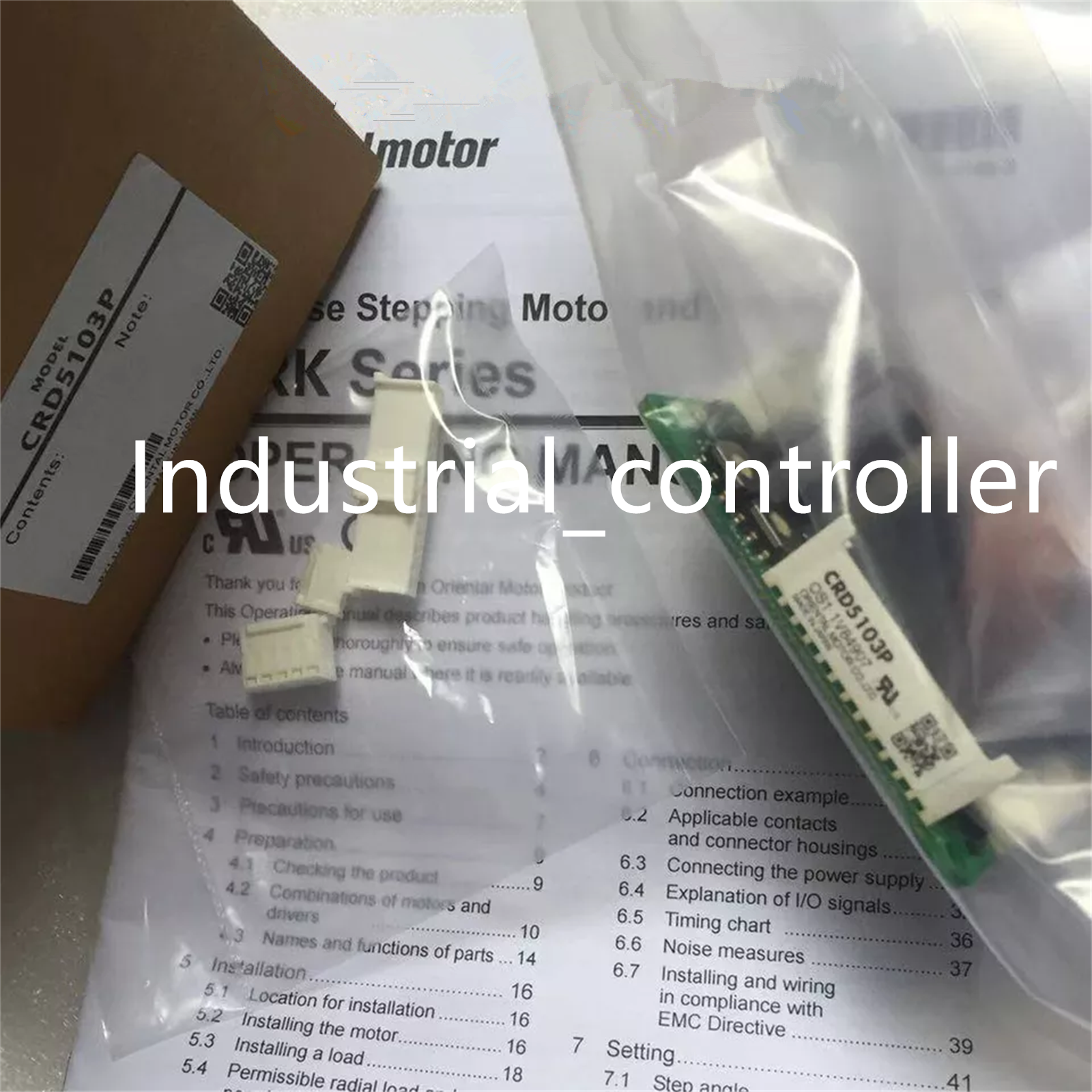 New Oriental Vexta Drive CRD5103P: High-Precision PLC Control System with Ping#yc Functionality - ORIENTAL