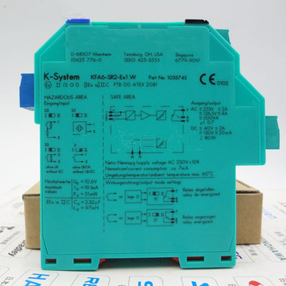 New Safety Barrier: KFA6-SR2-EX1 by Pepperl+Fuchs - PEPPERL+FUCHS