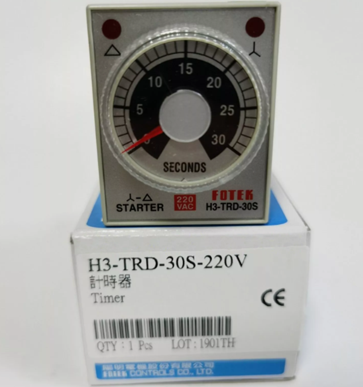 new FOTEK H3-TRD-30S Timer 220V - FOTEK