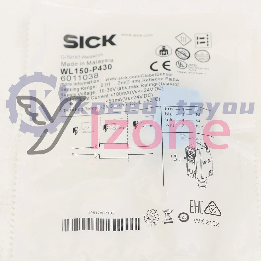 1PCS SICK WL150-P430 WL150P430 photoelectric sensor