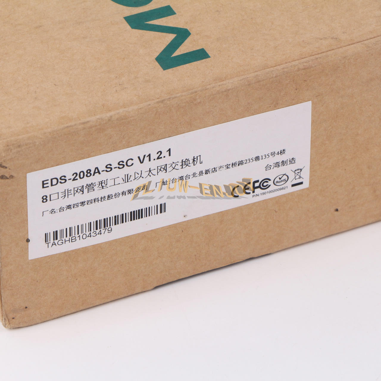 new 1PCS   MOXA EDS-208A-S-SC Industrial Ethernet switch