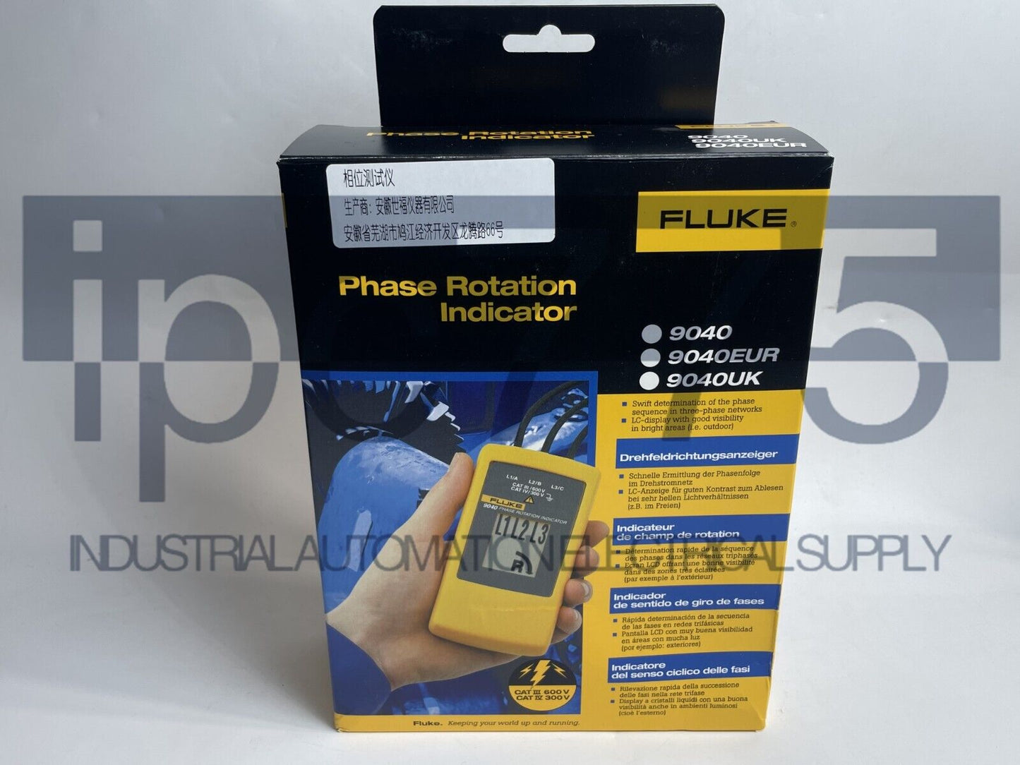 new Fluke 9040 3-Phase Rotation Indicator