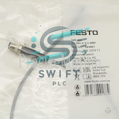 1PCS Festo SME-8M-DS-24V-K-0.3-M8D 543861