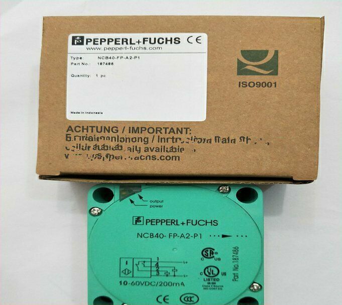 NCB40-FP-A2-P1 Pepperl+Fuchs Sensor Fast Ship - PEPPERL+FUCHS