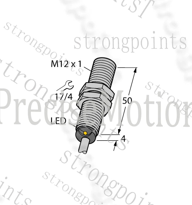 1PC TURCK Bi2-G12-AP6X 4635400 Inductive sensor PNP ~