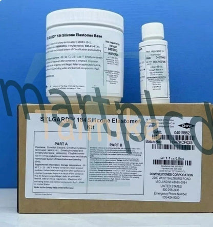 DOW Sylgard 184 Silicone Elastomer Kit A & B 1.1LB/0.5kg Free shipping