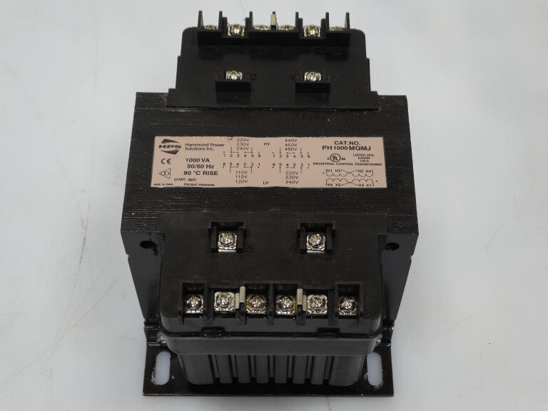 HAMMOND PH1000MQMJ TRANSFORMER - Power Solutions - High Efficiency - 1000VA - 60Hz - 208V - 480V - HAMMOND