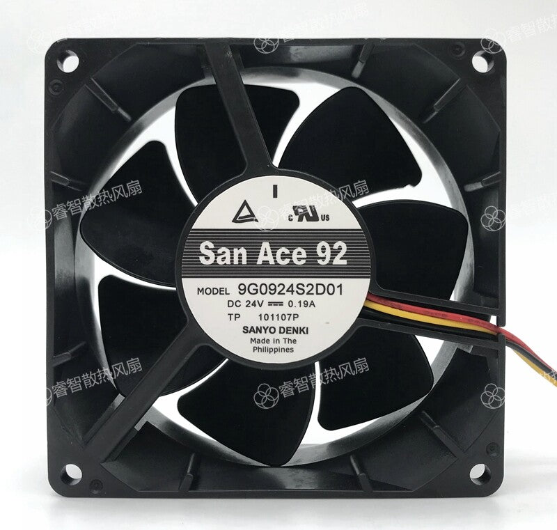 SANYO 9G0924S2D019032 9CM 24V 0.19A inverter cooling fan