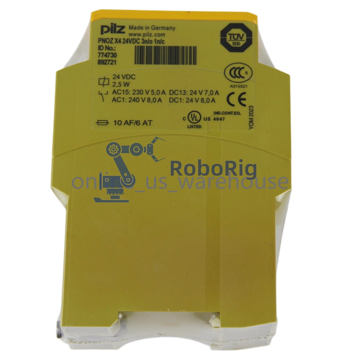 1PCS PILZ 774730 PNOZ X4 24VDC 3n/o 1n/c Safety relay module